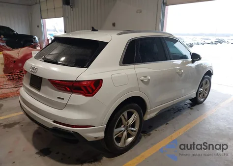 2022 Audi Q3 Premium Plus 45 Tfsi S Line Quattro Tiptronic из США, поврежденный, VIN WA1EECF37N1082010